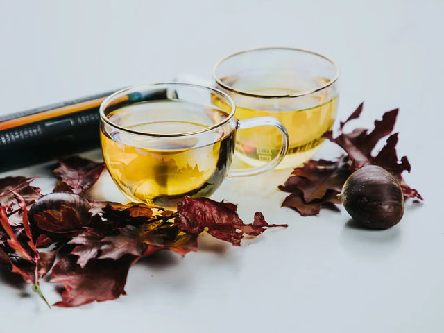 By The Fire - A Low-alcohol CBD Infused Spiced Cider Cocktail