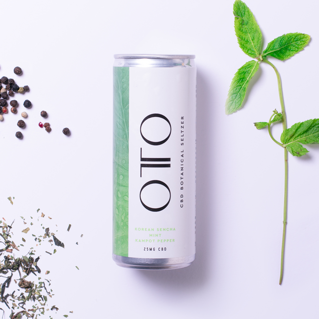 Green Tea & Garden Mint CBD Seltzer