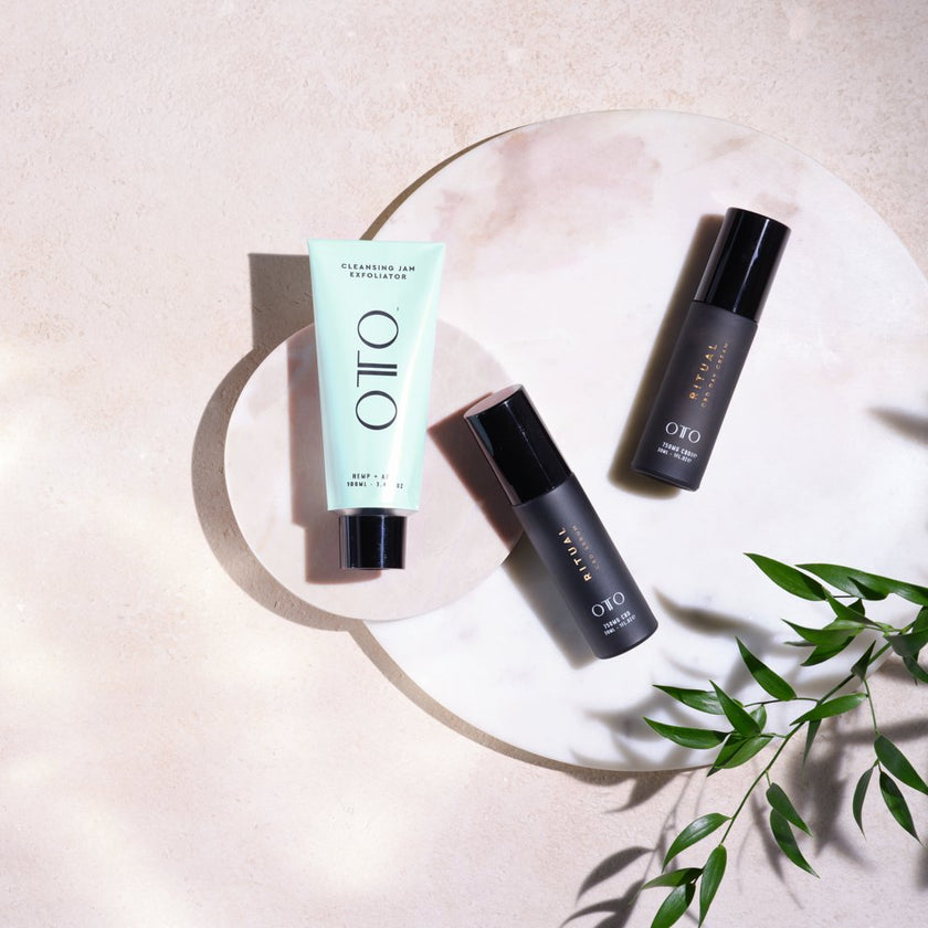 The OTO Radiance CBD Facial Set OTO Wellbeing OTO WELLBEING