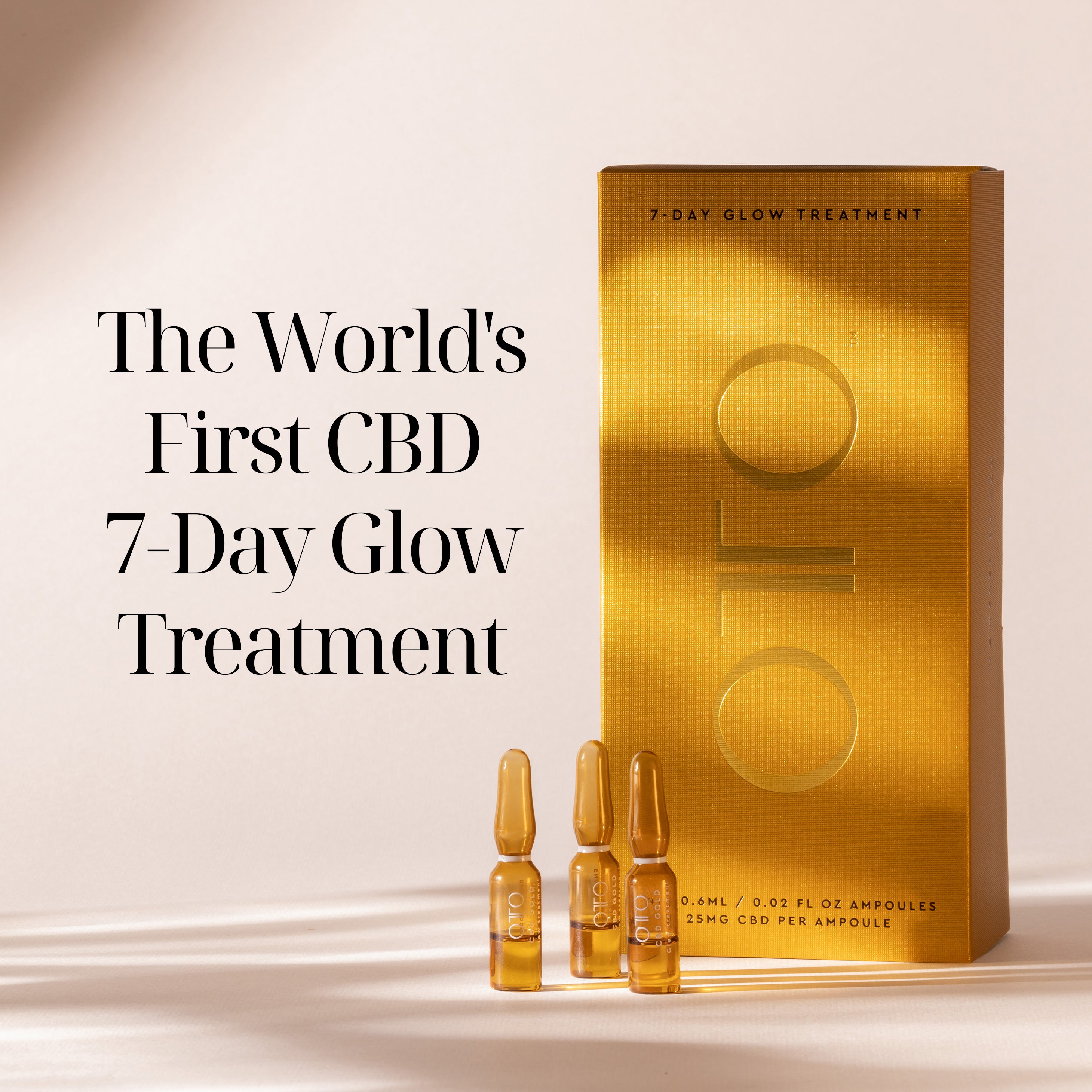 OTO Intensive 7 Day Glow Treatment - 25MG CBD | OTO Wellbeing