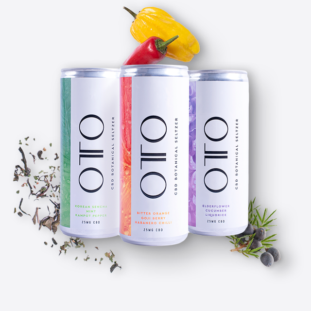 Mixed Pack of OTO CBD Seltzer Cans